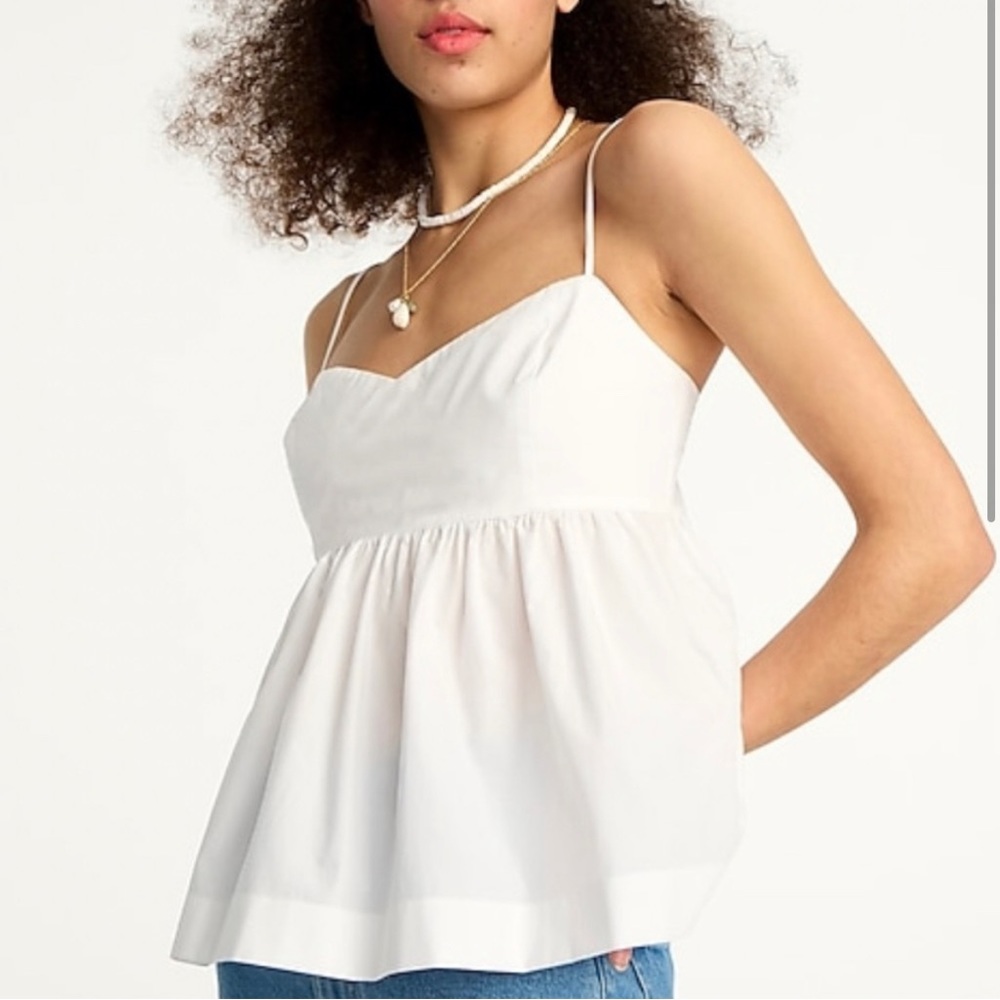 NWOT J Crew Thin Strap Blouse